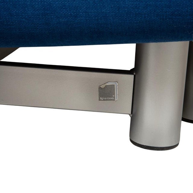 Multy 3-Seater Sofa in Blue Malou 167 Upholstery from Ligne Roset For Sale - Image 13 of 17