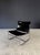 1970s Mid-Century Modern Minimalist Leather Lounge Chair, France, 1970s For Sale - Image 5 of 18