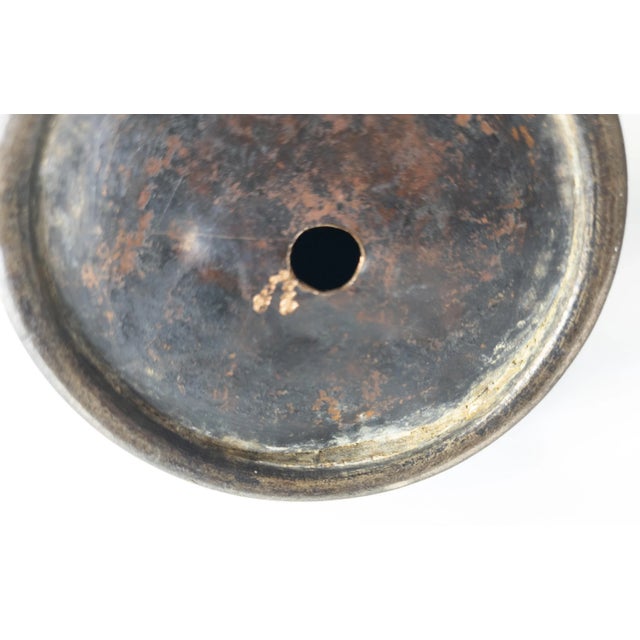 18th Century or Earlier Chinese Bronze Vase in Song Dynasty Style With Dragon Ears For Sale - Image 12 of 13