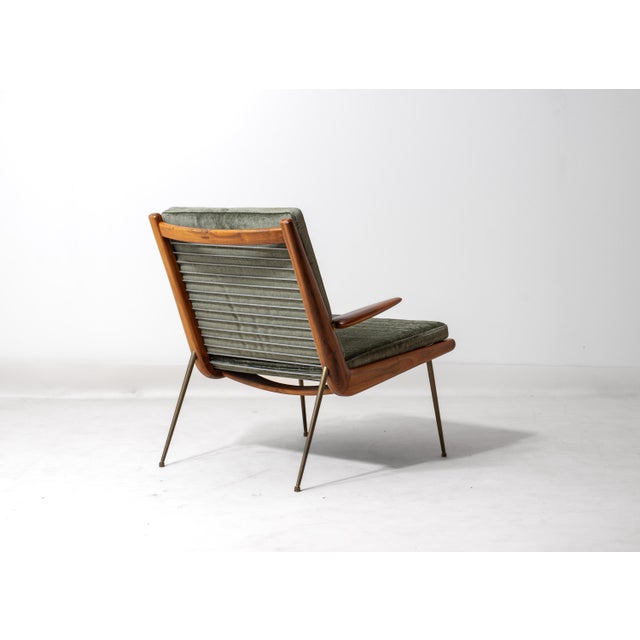 Boomerang Lounge Chair by Peter Hvidt & Orla Møgaard-Nielsen, 1990s For Sale - Image 6 of 17