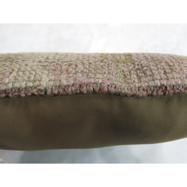 Contemporary Soft Pink Oushak Pillow For Sale - Image 3 of 5