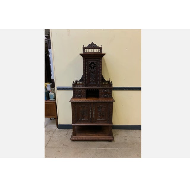 Antique Buffet in Oak, 1880 For Sale - Image 13 of 13