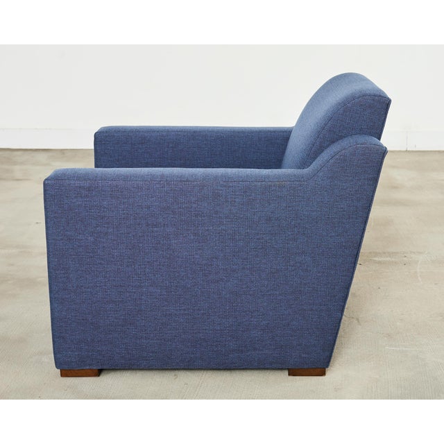 Ralph Lauren Italian Upholstered Raymond Club Chair For Sale - Image 11 of 18