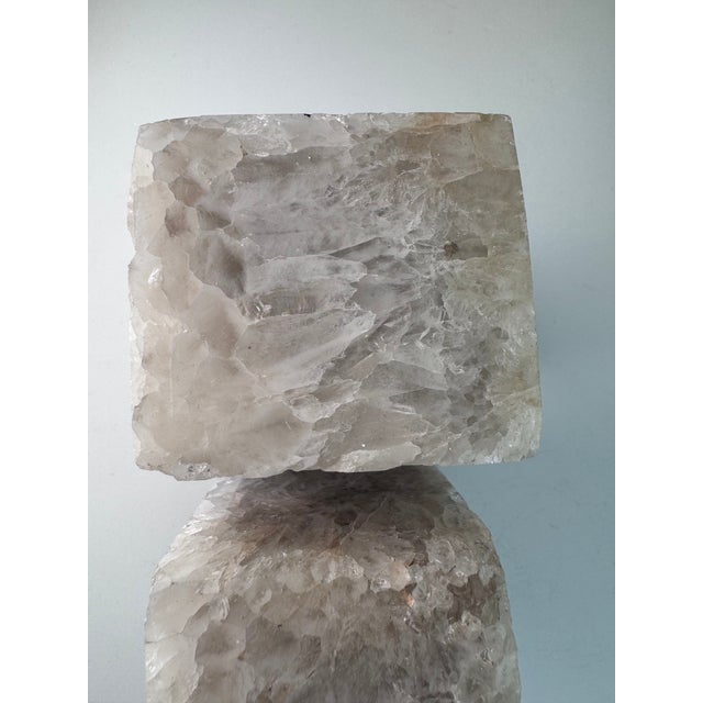Gemstone Brazilian Quartz Bookends or Doorstops For Sale - Image 7 of 10