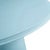 Sky Blue Elora Blue Lacquer Round Dining Table For Sale - Image 8 of 10