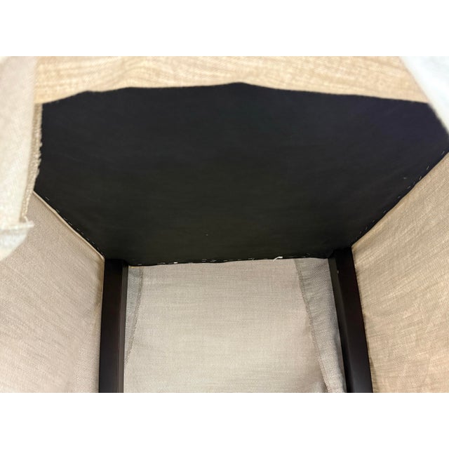 Crate & Barrel Addison Slipcovered Dining Chairs, Set of Four For Sale - Image 11 of 12