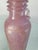 Mauve Pink Iridescent Scavo Murano Glass Vase by Archimede Seguso, 1950s For Sale - Image 8 of 9