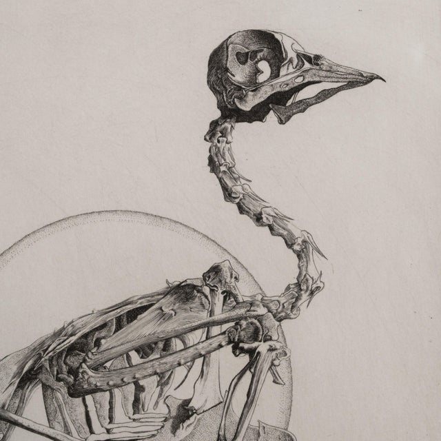 Mid 20th Century Belgium Surrealism Gray Wood Print For Sale - Image 9 of 15