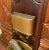 Brown 19th Century French Brass Lavabo Fountain on Carved Oak Wall Panel For Sale - Image 8 of 13