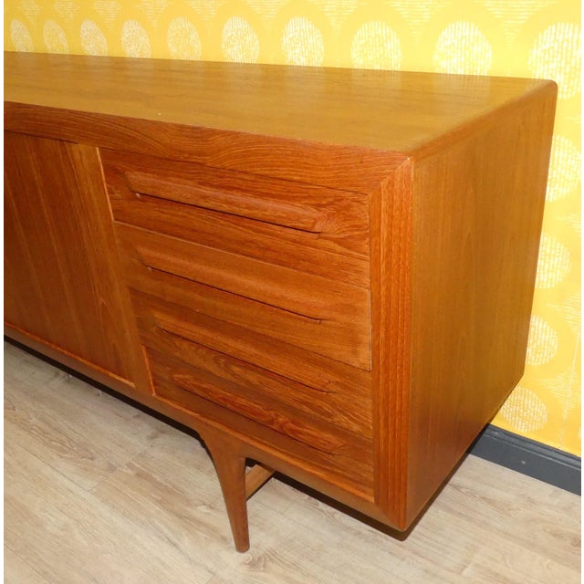 Wood Teak Sideboard by Ib Kofod-Larsen for Faarup Møbelfabrik, 1960s For Sale - Image 7 of 14