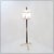 1950s Vintage Tripod Floor Lamp with Opaline Glass from Stilnovo, 1950s For Sale - Image 5 of 16