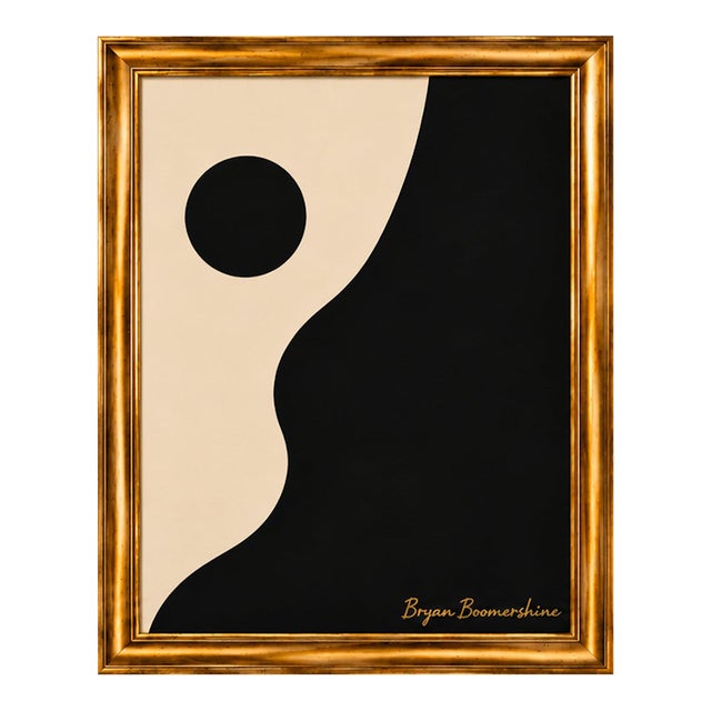 Title Sun Rising, Framed Modern Painting by Bryan Boomershine For Sale