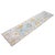 21st Century Turkish Oushak Wool 2x9 Gold, Light Blue & Ivory Handmade Runner Rug #1144117 For Sale In Houston - Image 6 of 10