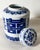 Vintage Blue and White Double Happiness Ginger Jar For Sale In Philadelphia - Image 6 of 7