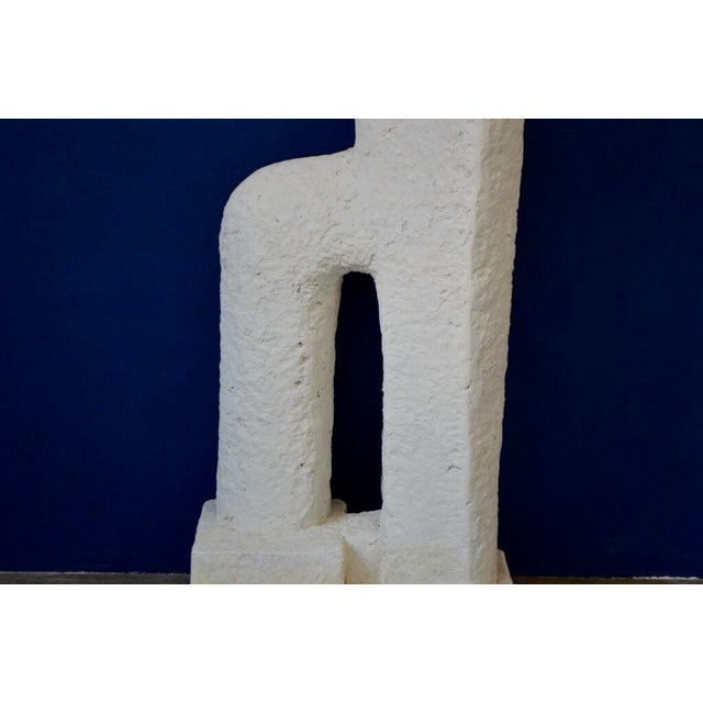 Italian Artist, Large Anthropomorphic Sculpture, 1970s, Plaster For Sale - Image 18 of 18