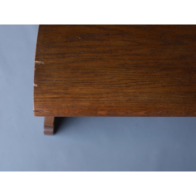 Dutch Traditionalist Oak Side Chair, 1920s For Sale - Image 11 of 14