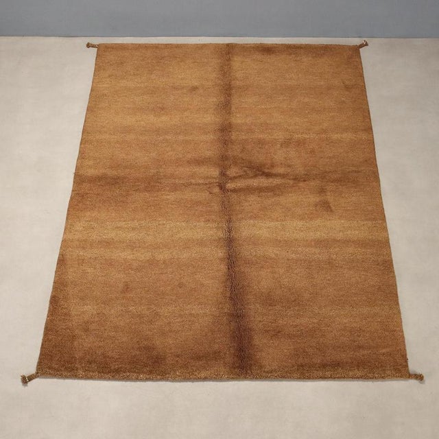 Gabbeh Rug in Wool, India For Sale - Image 3 of 9