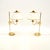 Vintage Swedish Brass and Tole Table Lamps from Boréns, 1970s, Set of 2 For Sale - Image 4 of 11