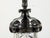 1920s French Bronze and Glass Lantern with Feathers and Acanthus Leaves For Sale - Image 4 of 7