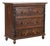 19th Century Hungarian Original Hand-Painted Pine Chest of Three Drawers For Sale