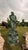 Spectacular monumental bronze fountain sculpture depicting Neptune (Poseidon), the powerful god of the sea in Roman and...