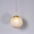 Diamond Opaque Pendant Glass Lamps, 1950s For Sale - Image 16 of 18