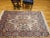 Cream Vintage Persian Kerman Lavar Area Rug, Handwoven All-Over Floral Pattern, Ivory & Blue, 4’ X 7’ For Sale - Image 8 of 12