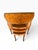 Mid-20th Century Vintage French Louis XV Style Burl Wood Demilune Side Table With Brass Gallery For Sale - Image 9 of 14