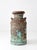 Antique Turquoise Painted Metal Milk Can For Sale - Image 10 of 18