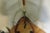 Impeccable Mid Century Mod Modeline? Walnut and Glass floor lamp table combination. This sculptural table is a three leg...