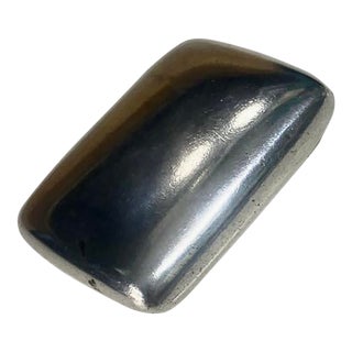 Sterling Silver Pill Box Circa 30s For Sale