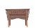 Wood Hand Carved 1 Drawer Antique Console Table For Sale - Image 7 of 7