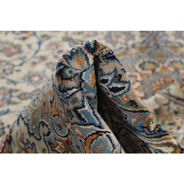 Vintage Kashan Rug, 2000s For Sale - Image 15 of 17