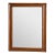 19th Century France Amber Wood Mirror For Sale