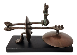 Riccardo Cassini, Untitled, 1970s, Bronze and Wood