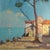 Jos Van Dijk, Southern European Street Scene, 1920s, Oil Painting on Canvas For Sale - Image 6 of 13