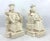 Mid 20th Century Chinese Empress and Emperor Figures or Statues on Dragon Thrones, a Pair (Bookends) For Sale - Image 5 of 9