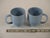 Mid 20th Century Mid 20th Century Light Blue Coffee Cups Mugs Vintage Pfaltzgraff - Set of 2 For Sale - Image 5 of 10