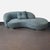 2010s Pair of Lazar Industries Serpentine Modern Curved Sectional Sofa With Pillow For Sale - Image 5 of 6