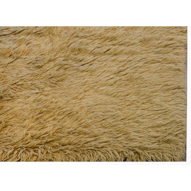 Mid 20th Century Vintage Mid Century Grecian Flokati Rug For Sale - Image 5 of 10