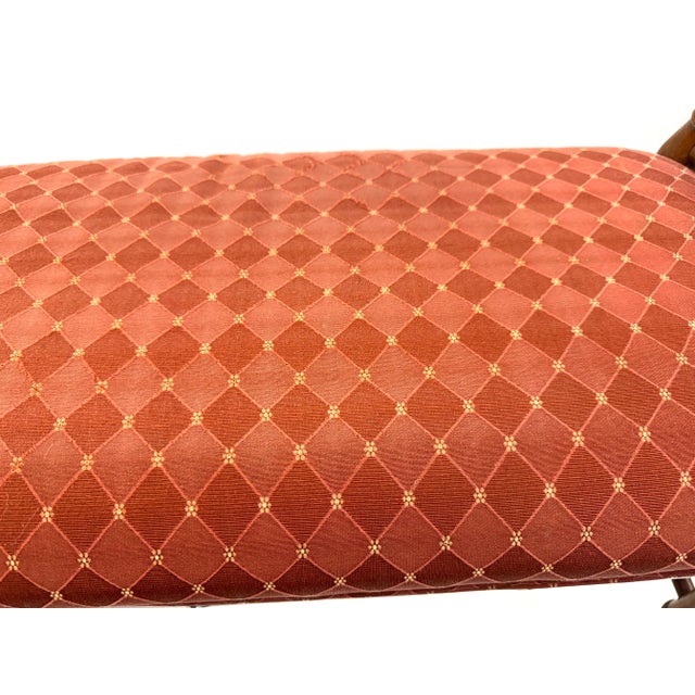 Mid-20th Century Faux Bamboo Hollywood Regency Bench by Century Chair Company For Sale - Image 12 of 16