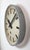 Mid-Century Modern Large Grey Industrial Station Wall Clock from CTW, 1960s For Sale - Image 3 of 18