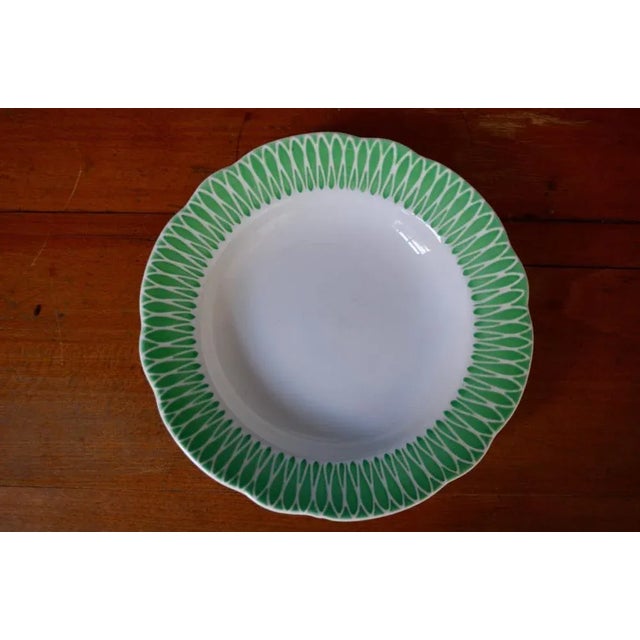 Dessert and Soup Plates from Digoin Sarreguemines, 1930s, Set of 14 For Sale - Image 4 of 6