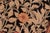 Shabby Chic Shabby Chic Floral 1990's Pak-Persian Black/Gold Wool Rug - 5'11'' X 8'11'' For Sale - Image 3 of 9