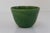 Green ceramic bowl by Andersson & Johansson for Höganäs, Sweden 1940s. Swedish Modernist hand-crafted green stoneware bowl...