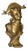 Luigi Balliani, Sculpture The Girl with the Bicorne Hat, 1900, Bronze For Sale