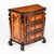 Antique Italian Burr Walnut Serpentine Bedside Chests, 1700s, Set of 2 For Sale - Image 3 of 18