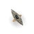 This is a beautiful Early Victorian navette shaped ring featuring Old Mine Cut diamonds and an elongated cushion cut...
