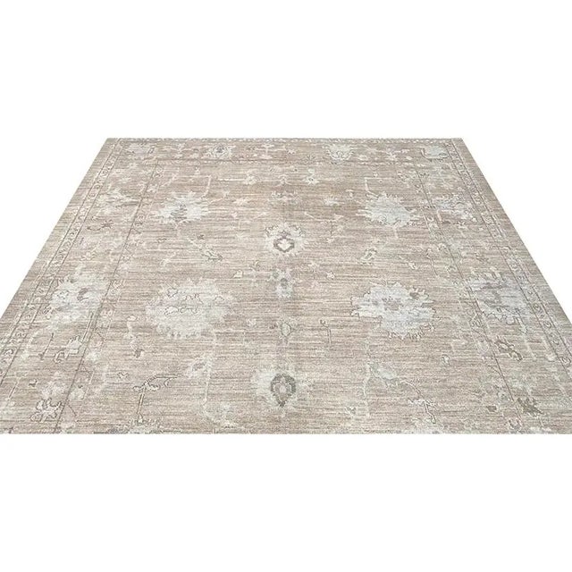 ACTUAL SIZE: 9’0″ x 12’0″ PRIMARY COLOR: Brown AGE: New ORIGIN: Turkey MATERIALS: Wool FOUNDATION: Cotton PRODUCTION:...