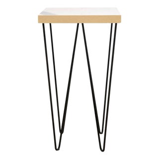 Mid 20th Century Tall Hairpin Leg Table For Sale